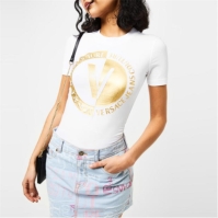 Blug Camasa VERSACE COUTURE Printed Logo T- VERSACE JEANS COUTURE