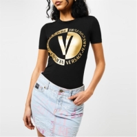 Blug Camasa VERSACE COUTURE Printed Logo T- VERSACE JEANS COUTURE