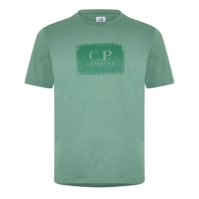 Camasa CP COMPANY Block Logo T-