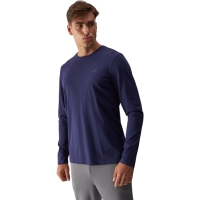 Camasa Men's Longsleeve T- 4F M375 navy blue 4FWMM00TLONM375 31S