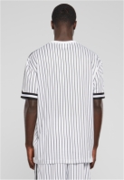 Tricou Oversized Striped Mesh Urban Classics