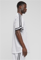 Tricou Oversized Striped Mesh Urban Classics