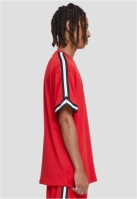 Tricou Oversized Stripes Mesh Urban Classics