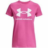 Koszulka damska Under Armour Live Sportstyle Graphic SSC rďż˝?owa 1356305 659