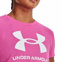 Koszulka damska Under Armour Live Sportstyle Graphic SSC rďż˝?owa 1356305 659