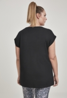 Tricou Round V-Neck Extended Shoulder dama Urban Classics