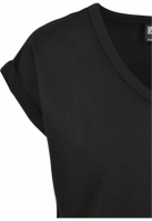 Tricou Round V-Neck Extended Shoulder dama Urban Classics