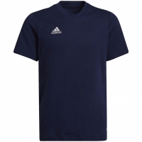 Tricou Koszulka dla dzieci adidas Entrada 22 granatowa HC0445