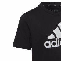 Tricou Koszulka dla dzieci adidas Essentials Big Logo Cotton czarna IC6855