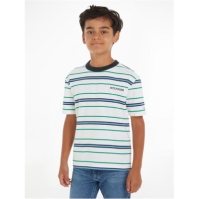 Tricou Tommy Hilfiger Mono Stripe copil