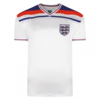 Score Draw England 1982 Home Jersey barbat