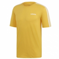 Camasa T- for men adidas Essentials 3 Stripes yellow EI9839