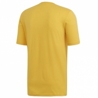 Camasa T- for men adidas Essentials 3 Stripes yellow EI9839