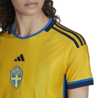 Camasa Minge Fotbal adidas Sweden 22 Home Jersey dama