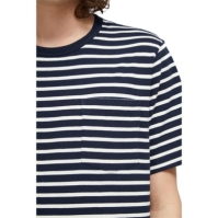 Camasa French Connection Odd Stripe Mix T-