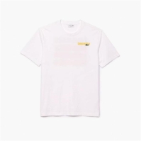 Camasa Lacoste Washed Effect Ombre Print T-