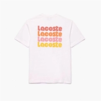 Camasa Lacoste Washed Effect Ombre Print T-