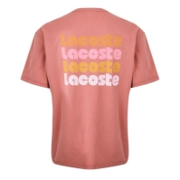 Camasa Lacoste Washed Effect Ombre Print T-