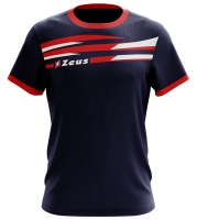 Tricou ITACA Zeus bleumarin rosu