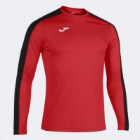 Camasa Academy Maneca Lunga T- Red Black Joma