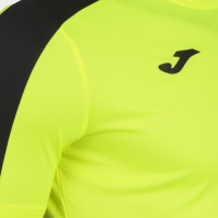 Camasa Academy T- Fluor Yellow-black S/s Joma