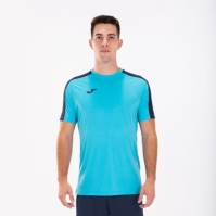 Camasa Academy T- Fluor Turquoise-dark Navy S/s Joma