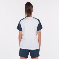 Camasa Academy Iv Maneca Scurta T- White Navy Joma