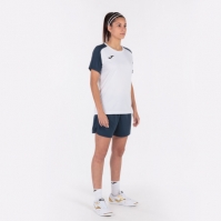 Camasa Academy Iv Maneca Scurta T- White Navy Joma