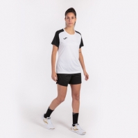 Camasa Academy Iv Maneca Scurta T- White Black Joma