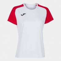 Camasa Academy Iv Maneca Scurta T- White Red Joma