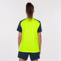 Camasa Academy Iv Maneca Scurta T- Fluor Yellow Navy Joma