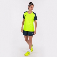 Camasa Academy Iv Maneca Scurta T- Fluor Yellow Navy Joma