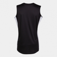 Camasa Cancha Iii T- White-black Sleeveless Joma