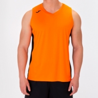 Camasa Cancha Iii T- Orange-black Sleeveless Joma