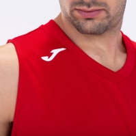 Camasa Cancha Iii T- Red-white Sleeveless Joma