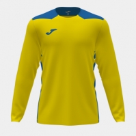 Camasa Championship Vi Maneca Lunga T- Yellow-royal Blue Joma