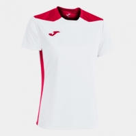 Camasa Championship Vi Maneca Scurta T- White Red Joma