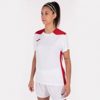 Camasa Championship Vi Maneca Scurta T- White Red Joma