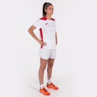 Camasa Championship Vi Maneca Scurta T- White Red Joma