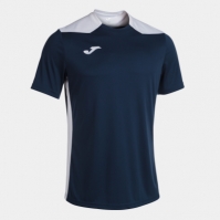 Camasa Championship Vi Maneca Scurta T- Navy White Joma