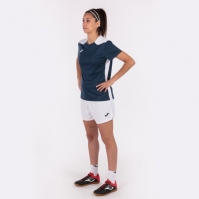 Camasa Championship Vi Maneca Scurta T- Navy White Joma