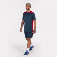 Camasa Championship Vi Maneca Scurta T- Navy Red Joma