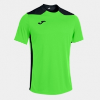 Camasa Championship Vi Maneca Scurta T- Fluor Green Black Joma