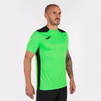 Camasa Championship Vi Maneca Scurta T- Fluor Green Black Joma