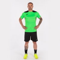 Camasa Championship Vi Maneca Scurta T- Fluor Green Black Joma