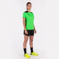 Camasa Championship Vi Maneca Scurta T- Fluor Green Black Joma