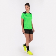 Camasa Championship Vi Maneca Scurta T- Fluor Green Black Joma