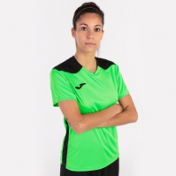 Camasa Championship Vi Maneca Scurta T- Fluor Green Black Joma