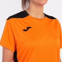 Camasa Championship Vi Maneca Scurta T- Orange Black Joma