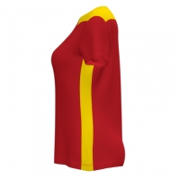 Camasa Championship Vi Maneca Scurta T- Red Yellow Joma